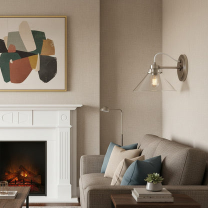 Grange Adjustable Metal Wall Lamp