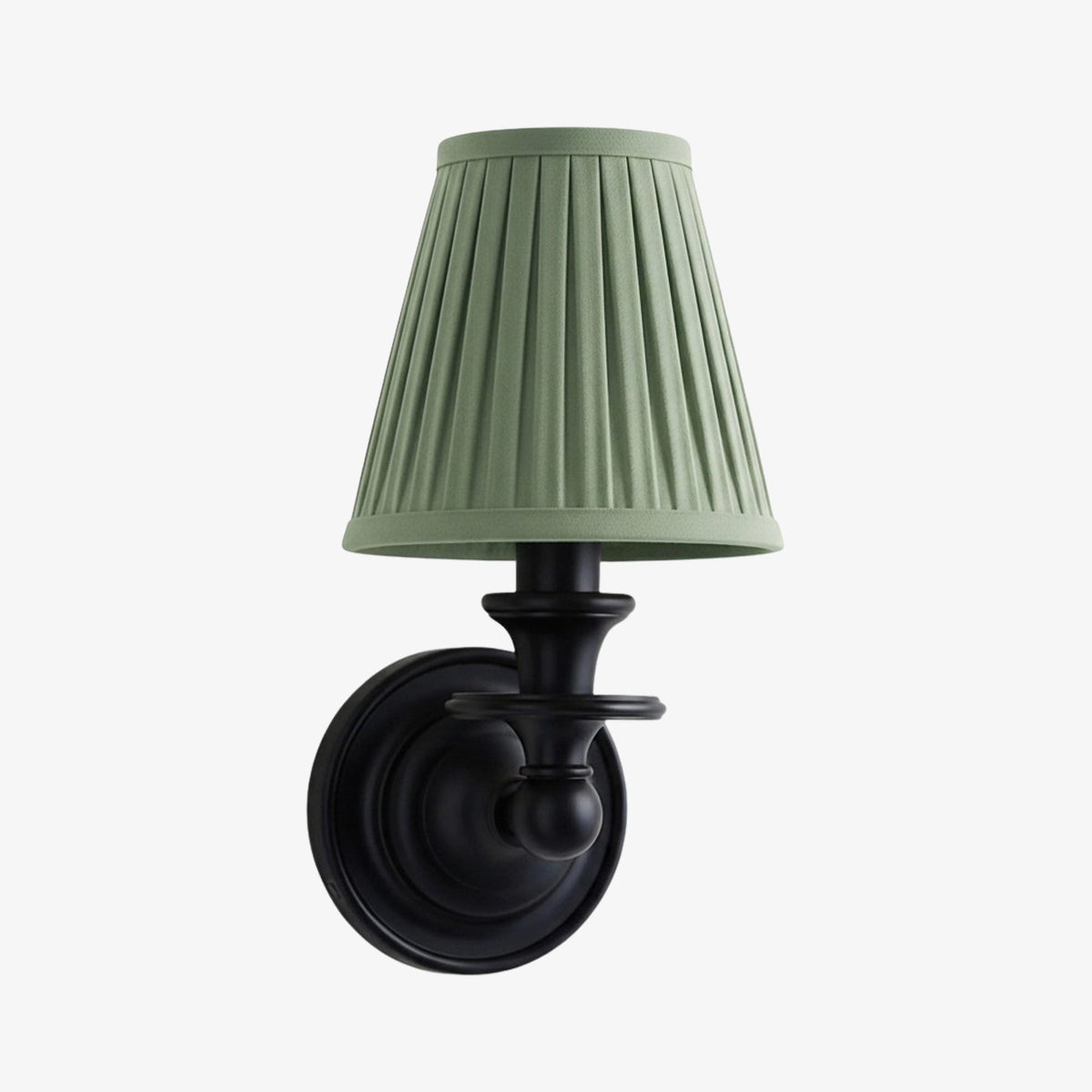 
Pleated Fabric Shade Wall Sconce