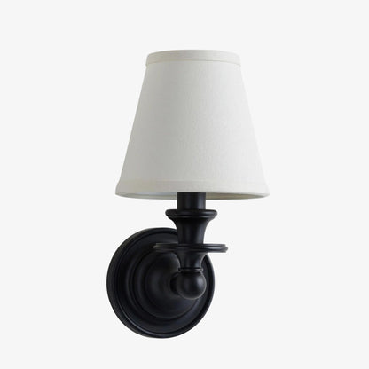 Pleated Fabric Shade Wall Sconce