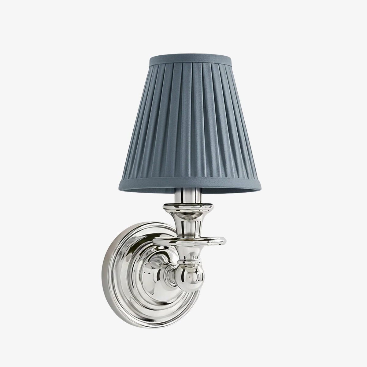 
Pleated Fabric Shade Wall Sconce