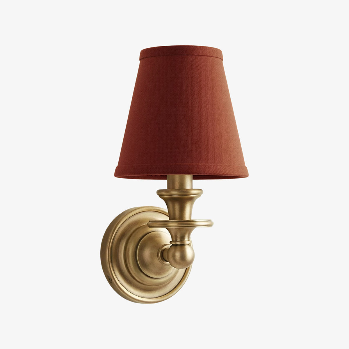 
Pleated Fabric Shade Wall Sconce