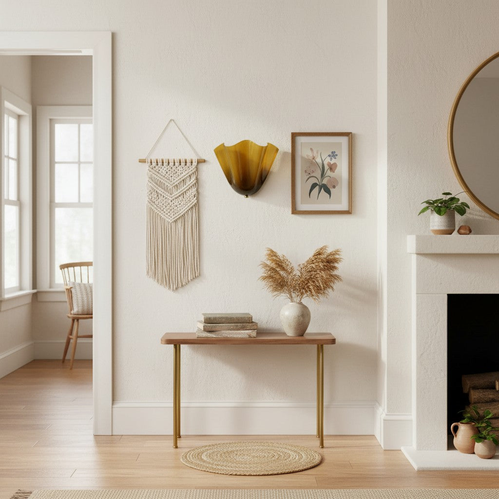 
Musa Hand-Blown Glass Wall Lamp