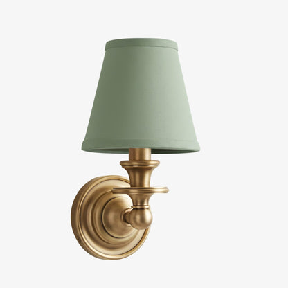 Pleated Fabric Shade Wall Sconce