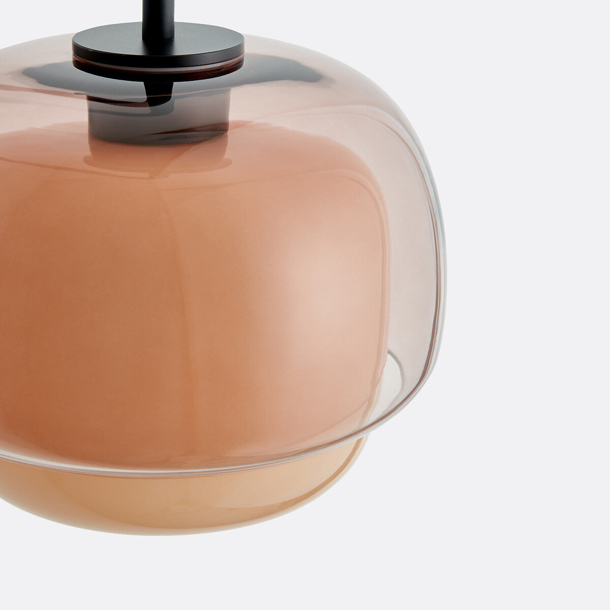 
Colored Glass Dome Wall Lamp