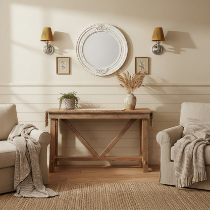 Pleated Fabric Shade Wall Sconce