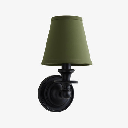 Pleated Fabric Shade Wall Sconce