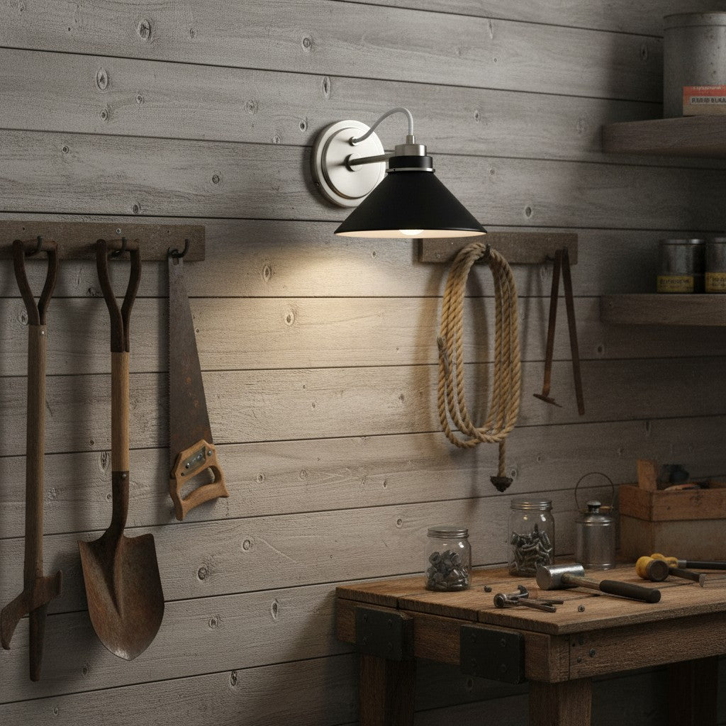 
Grange Adjustable Metal Wall Lamp