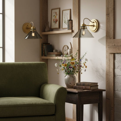 Grange Adjustable Metal Wall Lamp