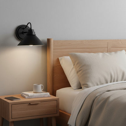 Grange Adjustable Metal Wall Lamp