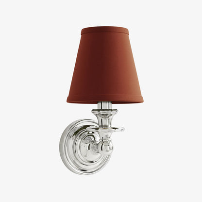 Pleated Fabric Shade Wall Sconce