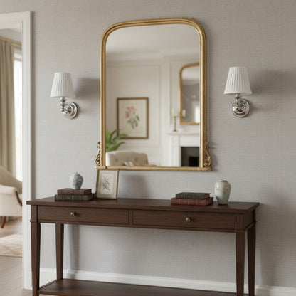 Pleated Fabric Shade Wall Sconce