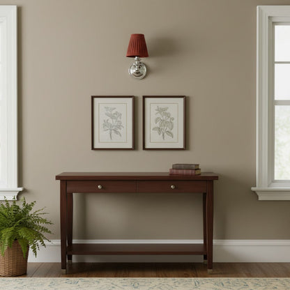 Pleated Fabric Shade Wall Sconce