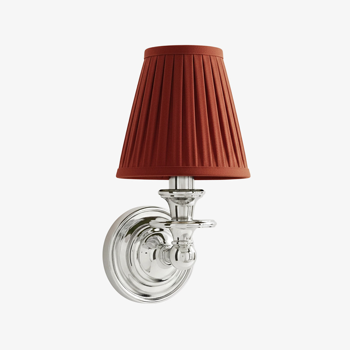 
Pleated Fabric Shade Wall Sconce