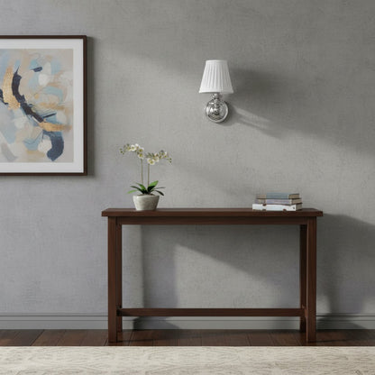 Pleated Fabric Shade Wall Sconce