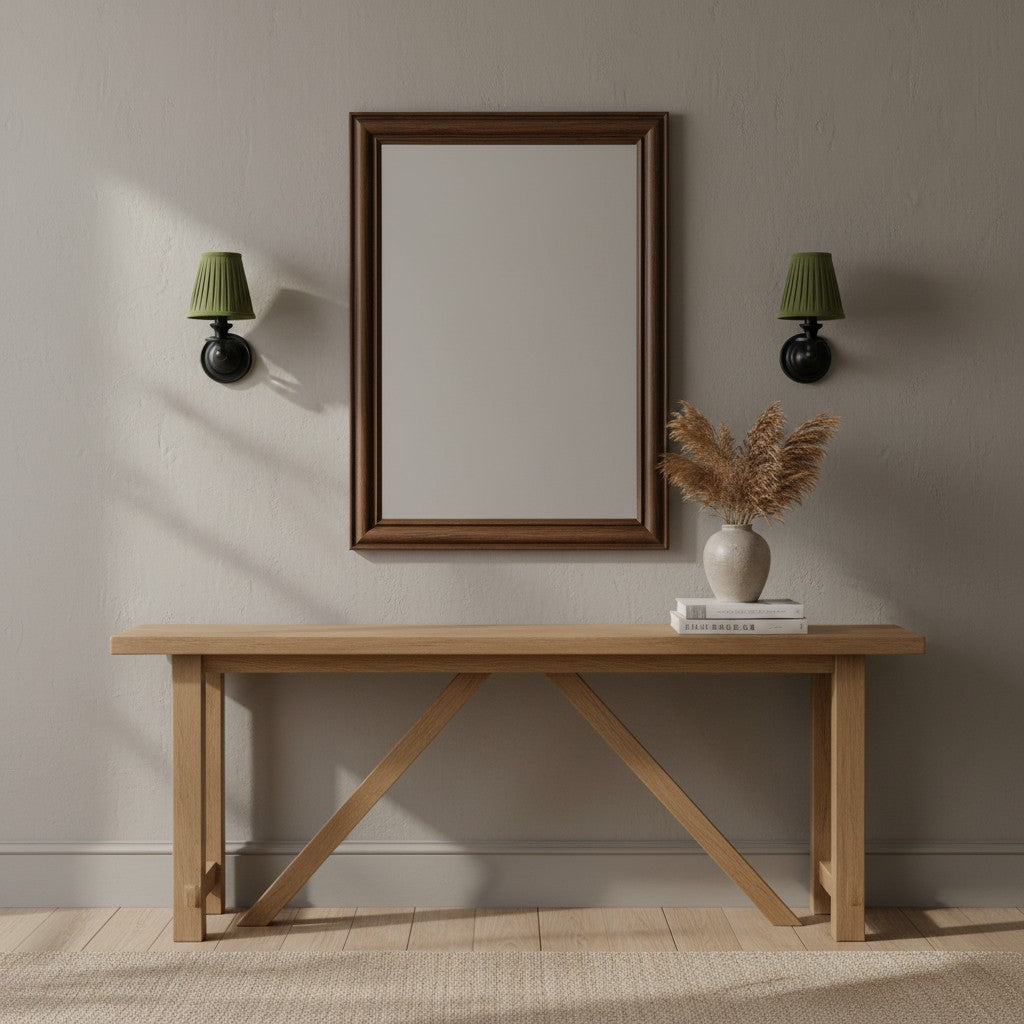 
Pleated Fabric Shade Wall Sconce