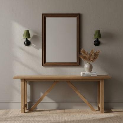 Pleated Fabric Shade Wall Sconce
