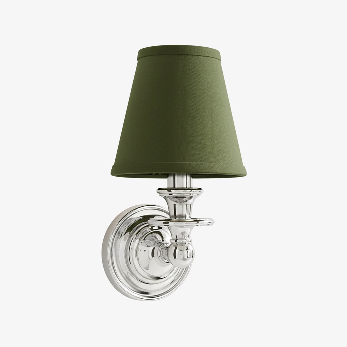 
Pleated Fabric Shade Wall Sconce
