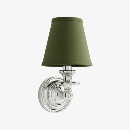 Pleated Fabric Shade Wall Sconce