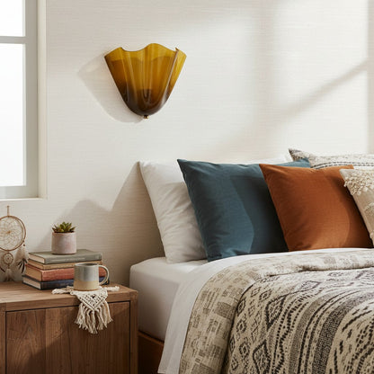 Musa Hand-Blown Glass Wall Lamp