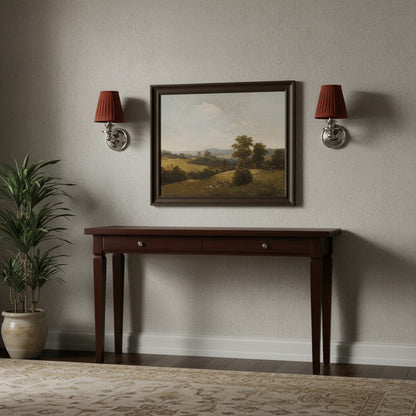 Pleated Fabric Shade Wall Sconce