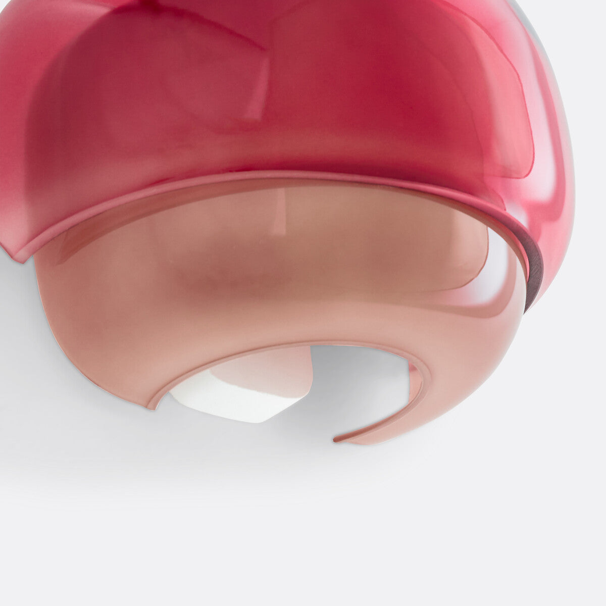 
Colored Glass Dome Wall Lamp