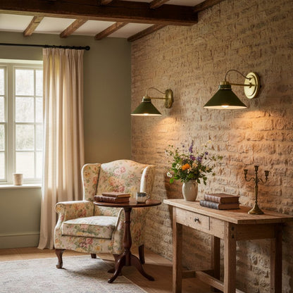 Grange Adjustable Metal Wall Lamp