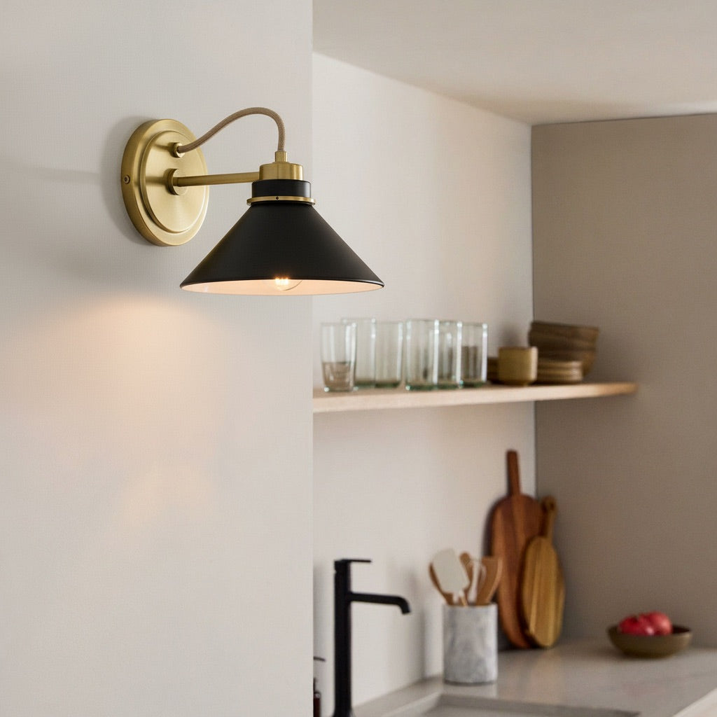 
Grange Adjustable Metal Wall Lamp