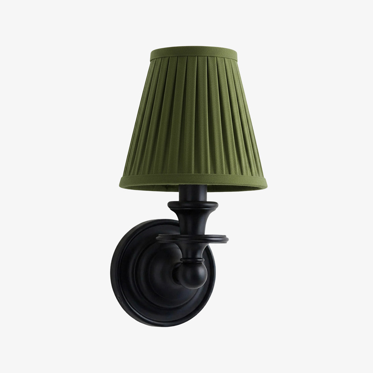 
Pleated Fabric Shade Wall Sconce