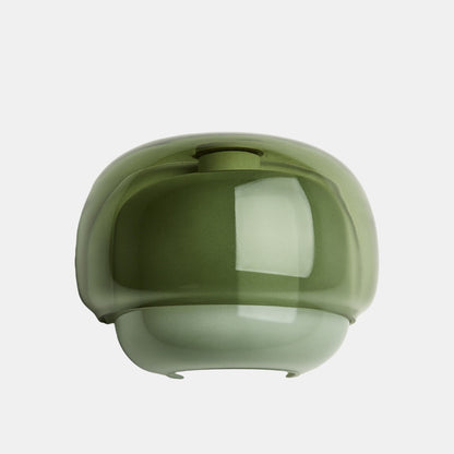 Colored Glass Dome Wall Lamp