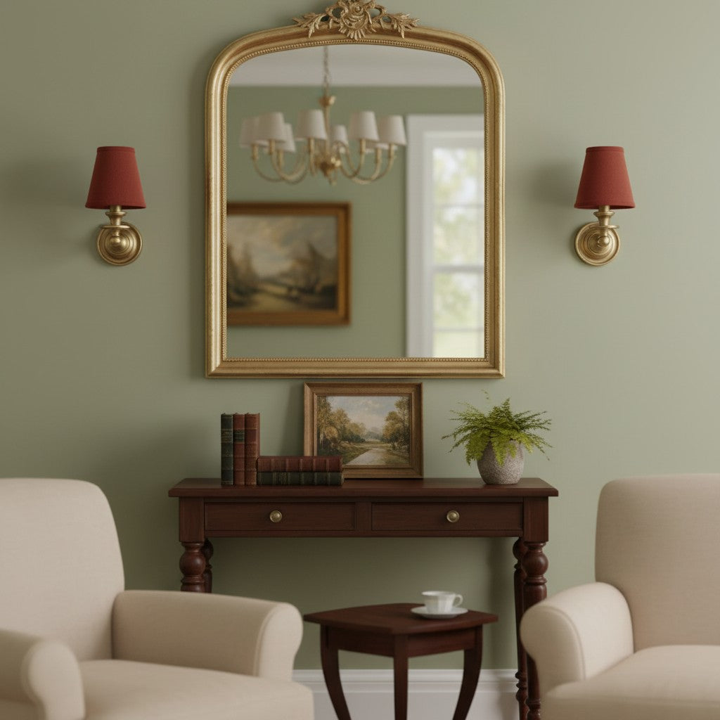 
Pleated Fabric Shade Wall Sconce