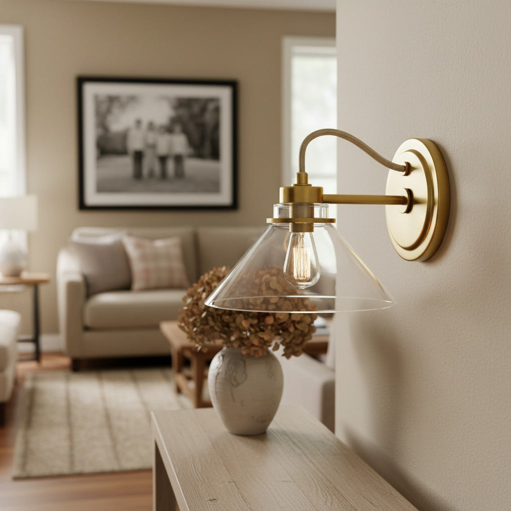 
Grange Adjustable Metal Wall Lamp
