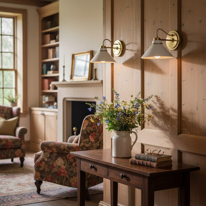 Grange Adjustable Metal Wall Lamp