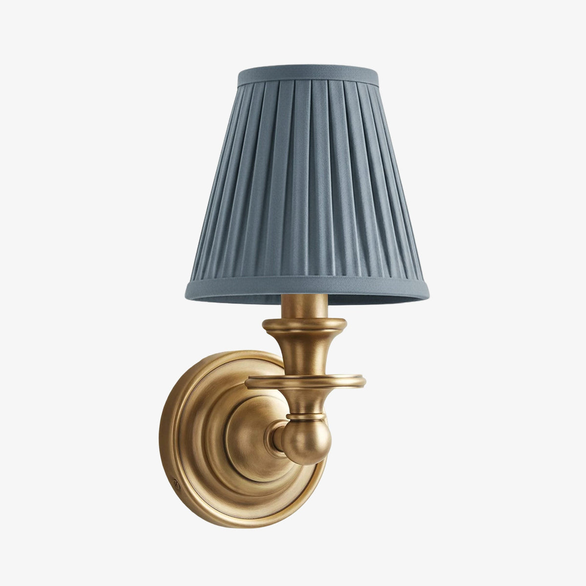 
Pleated Fabric Shade Wall Sconce