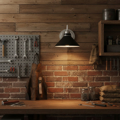 Grange Adjustable Metal Wall Lamp