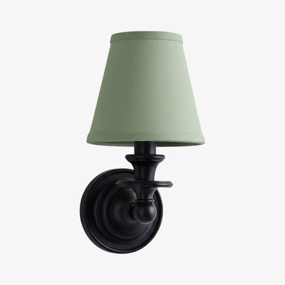 Pleated Fabric Shade Wall Sconce