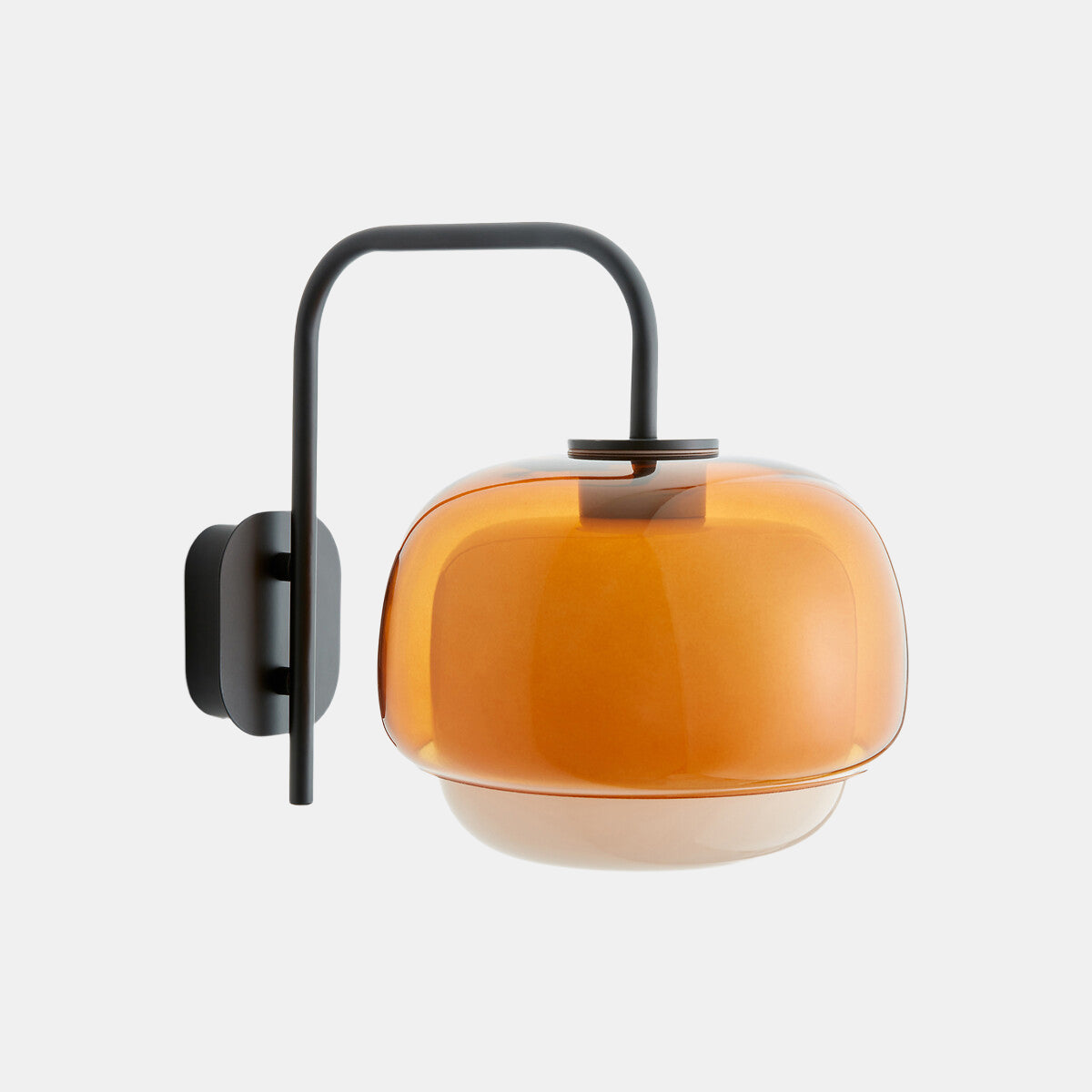 
Colored Glass Dome Wall Lamp