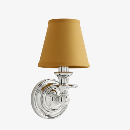 Pleated Fabric Shade Wall Sconce