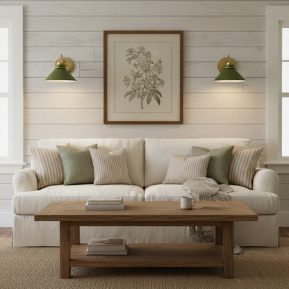 Grange Adjustable Metal Wall Lamp