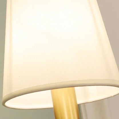 Lodge Ceramic and Fabric Shade Wall Lamp