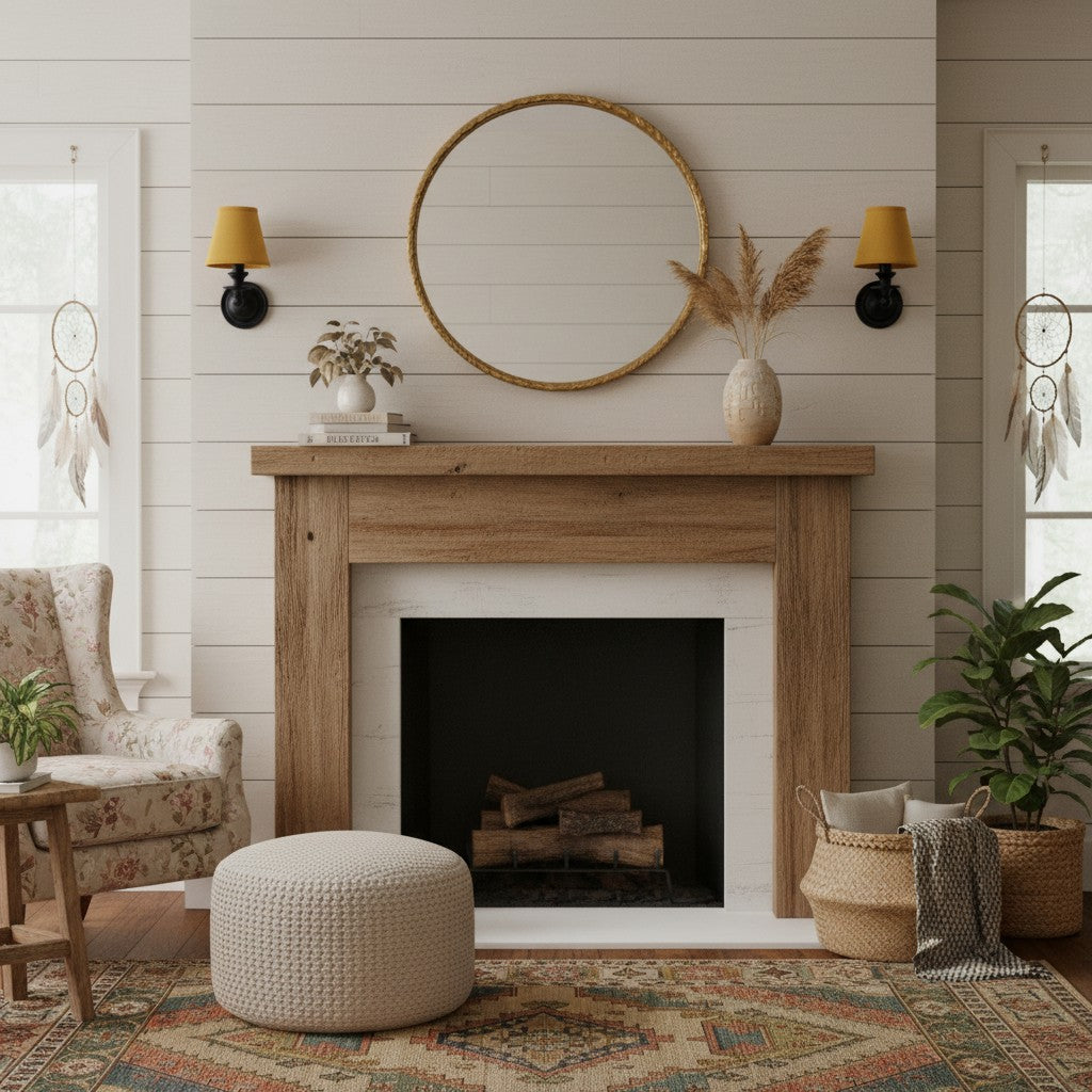 
Pleated Fabric Shade Wall Sconce