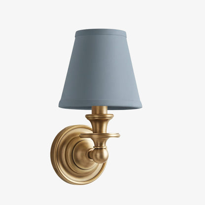 Pleated Fabric Shade Wall Sconce
